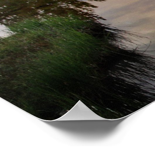 Echo Peaks Sunset from Echo Lake - Yosemite Poster (Hoek)