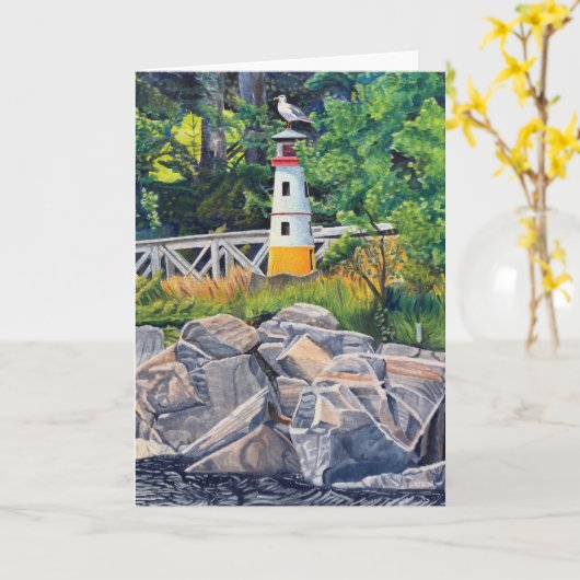 Echo Point Lighthouse Kaart (Gele Bloem)