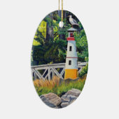 Echo Point Lighthouse Keramisch Ornament (Rechts)