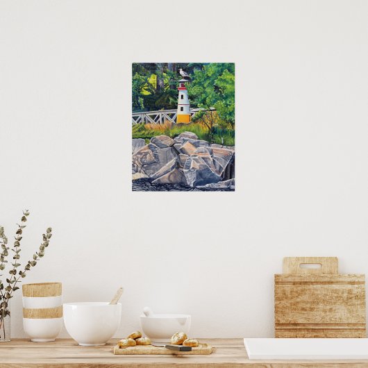 Echo Point Lighthouse Poster (Keuken)