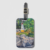 Echo Point-vuurtoren Bagagelabel (Voorkant (verticaal))