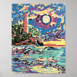 ECHO Poster vuurtoren