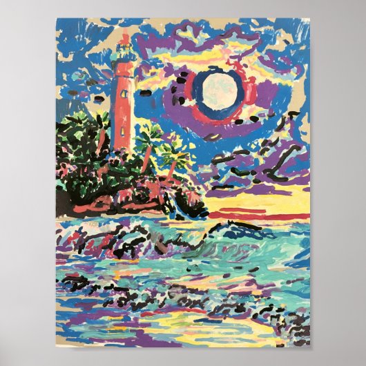 ECHO Poster vuurtoren (Voorkant)