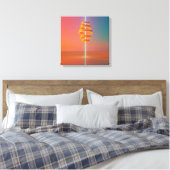 Echo Spire Canvas Afdruk (Insitu (Slaapkamer))