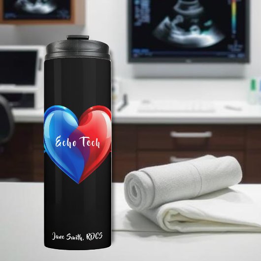 Echo Tech-Cardiac Sonograaf Thermosbeker