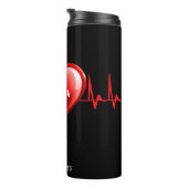 Echo Tech-Cardiac Sonograaf Thermosbeker (Geroteerd rechts)