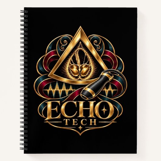 Echo Tech - Echocardiograaf - Sonograaf Notitieboek (Voorkant)