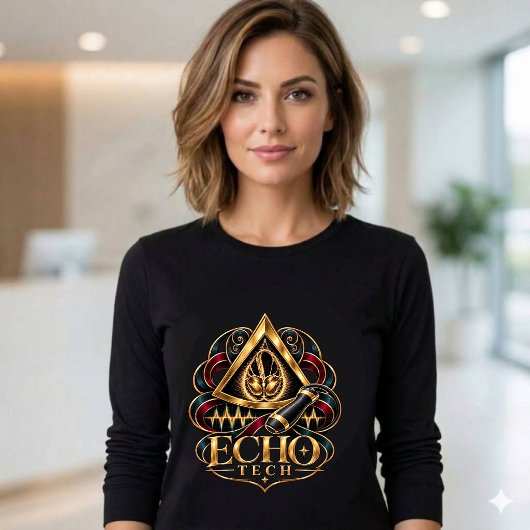 Echo Tech - Echocardiograaf - Sonograaf T-shirt