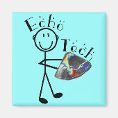 Echo Tech Gifts (hartecho-technicus) Magneet (Voorkant)