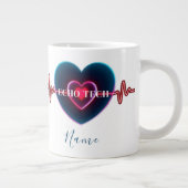 Echo Tech | Hartslag | EKG Grote Koffiekop (Rechts)