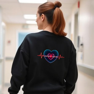 Echo Tech hartslag Hart met ECG Trui