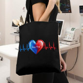 Echo Tech - Hartsonograaf Tote Bag