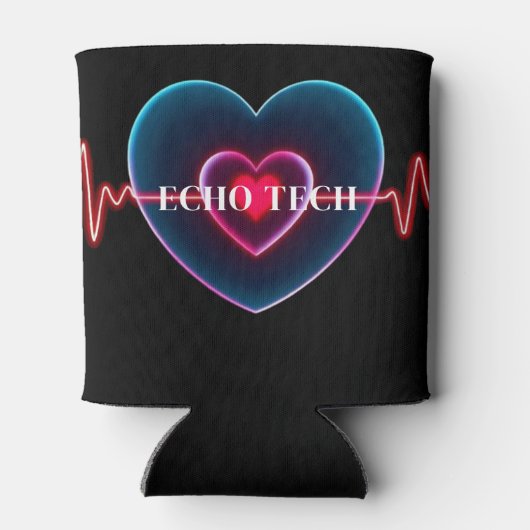 Echo Tech | Heartbeat | EKG Blikjeskoeler (Achterkant)