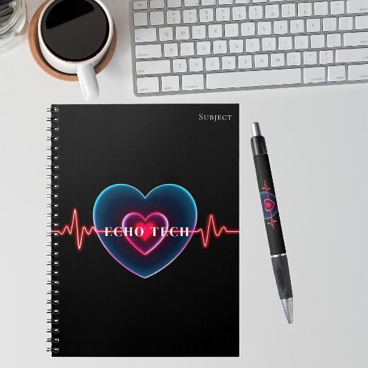 Echo Tech | Heartbeat | EKG Notitieboek