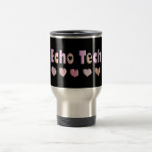 Echo Tech PINK HEARTS Design Giften Reisbeker (Center)