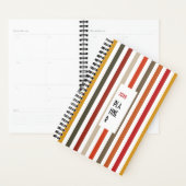 Echo Trails 2026 Planner – Aardetinten Strepen (Display)