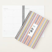 Echo Trails 2026 Planner – Meerkleurige Strepen (Display)