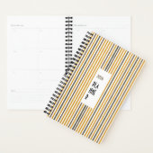 Echo Trails 2026 Planner – Mosterd Strepen (Display)