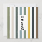 Echo Trails Aangepaste Kaart – Blauw/Groene Tint S (Voorkant)