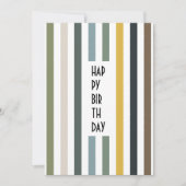 Echo Trails Aangepaste Kaart – Blauw/Groene Tint S (Voorkant)