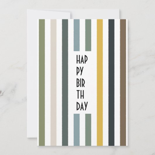 Echo Trails Aangepaste Kaart – Blauw/Groene Tint S (Voorkant)