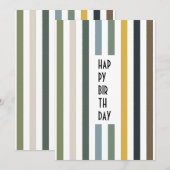 Echo Trails Aangepaste Kaart – Blauw/Groene Tint S (Voorkant / Achterkant)