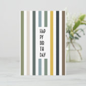 Echo Trails Aangepaste Kaart – Blauw/Groene Tint S (Staand voorkant)