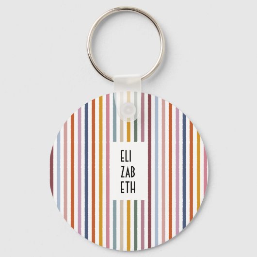 Echo Trails Aangepaste metalen sleutelhanger – Mul (Achterkant)