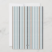 Echo Trails Custom Kaart – Blue Stripes (Achterkant)