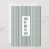 Echo Trails Custom Kaart – Matcha Green Stripes (Voorkant)