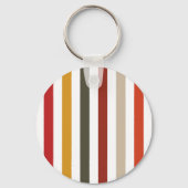 Echo Trails Custom Metal Keyring – Aardse tinten Sleutelhanger (Voorkant)