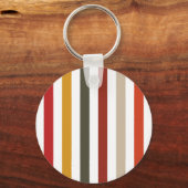 Echo Trails Custom Metal Keyring – Aardse tinten Sleutelhanger (Voorkant)