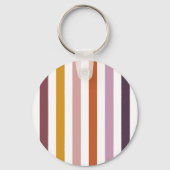 Echo Trails Custom Metal Keyring – Roze tinten Sleutelhanger (Voorkant)