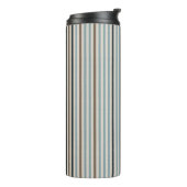 Echo Trails Custom Thermal Tumbler – Blauwe Strepe Thermosbeker (Gedraaid links)