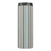 Echo Trails Custom Thermal Tumbler – Blauwe Strepe Thermosbeker (Achterkant)