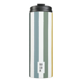 Echo Trails Custom Tumbler – Blauw/Groene Tint Thermosbeker