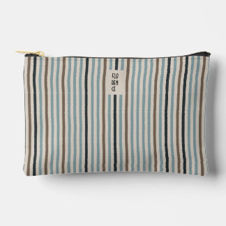 Echo Trails Stripes Accessoirezak – Blauw/Natuurli Etui