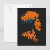 Echo van de Menigte Briefkaart (Voorkant / Achterkant)