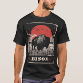 Echo van de vlaktes: Bison Future Relic T-shirt (Voorkant)