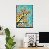 Echo van de Winter Poster (Thuiskantoor)