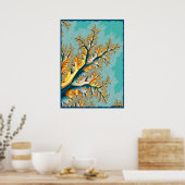 Echo van de Winter Poster (Keuken)