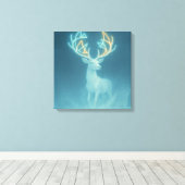 Echo van het Stille Hert Canvas Afdruk (Insitu (Houten vloer))