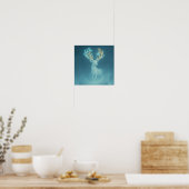 Echo van het Stille Hert Poster (Keuken)