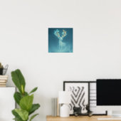 Echo van het Stille Hert Poster (Thuiskantoor)