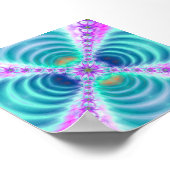 Echo van Poster kleuren afdrukken (Hoek)