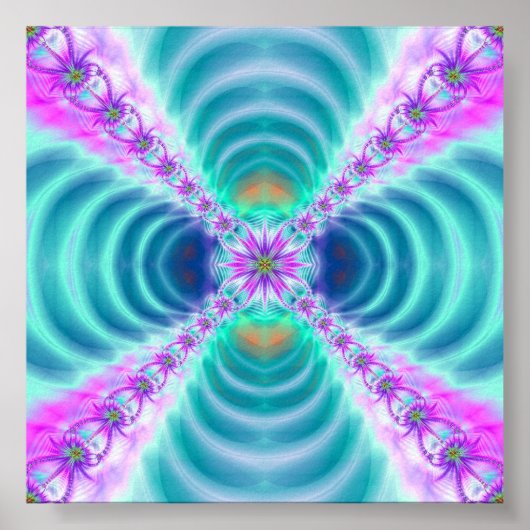 Echo van Poster kleuren afdrukken (Voorkant)