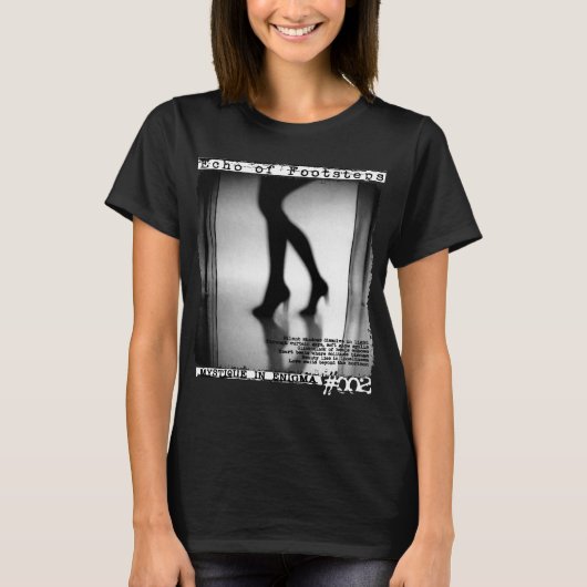 Echo van voetstappen t-shirt (Voorkant)