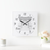 Echo Wall Gate Wall klok (Huis)