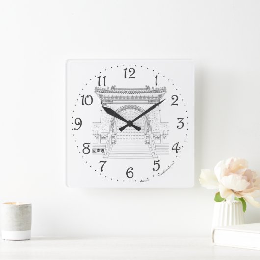 Echo Wall Gate Wall klok (Huis)