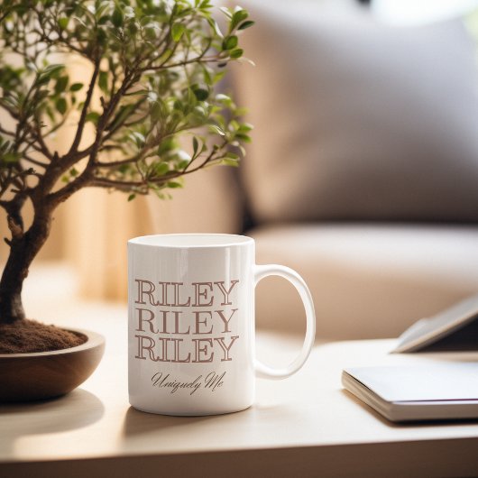 Echoed All-Petten Monoline Koffiemok